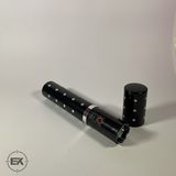 Erol Av Ruj Görünümlü Kişisel Savunma Cihazı - Mini Fenerli Şarjlı Koruma Kiti - Siyah