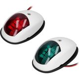 Erol Marin Tekne Seyir Feneri. 12V. Beyaz. LED Iskele Sancak Feneri Takım