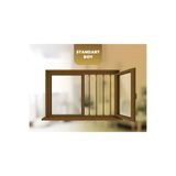 Erol Pencere Güvenlik Bariyeri -kahverengi- 80-130 Cm Arası Uzayıp Kısalan Korkuluk 10 Lu Paket