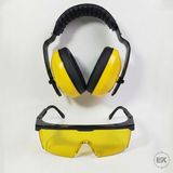Erolav Profesyonel Atış ve Poligon Seti | Essafe Gürültü Önleyici Kulaklık & Sarı Kontrast Artırıcı Atış Gözlüğü