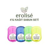 Erolise Elde Erir Kağıt Sabun 4 x 20 Yaprak