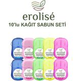 Erolise Erolisé 10'lu Paket Kağıt Sabun 200 Yıkama