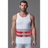 Eros 060 Erkek Korse Atlet-Beyaz - XL