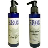 Eros 125 ml Şeftali Aromalı 125 ml Erkeklere Özel Set Jel