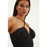 EROS 2210ESMY BOYUNDAN BAĞLI MAYO SİYAH 40