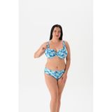 Eros 4023BK Balenli Toparlayıcı Mint Yeşili Bikini
