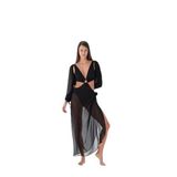 Eros 4154BK Geniş Üçgen Bikini Takımı, Kadın, Siyah, 42 Beden