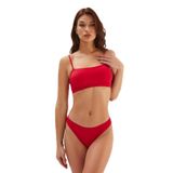 EROS Bralet, Düz Tasarım, Kırmızı, 38 Beden