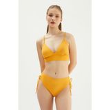 EROS Bralet ESKM23Y0006 Kadın Bikini Üstü, Hardal, 36