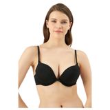 Eros Double push up Toparlayıcı Sütyen ESK01025 Kadın Sütyen, Siyah, 70B