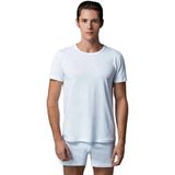 Eros Erkek Bisiklet Yaka Kısa Kol Atlet 2li, BEYAZ, 2XL