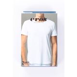 Eros Erkek Bisiklet Yaka Kısa Kol Atlet 2li BEYAZ 4XL