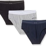 EROS Erkek Boxer Ers016 Compt. 3'lü Slip, Çok Renkli, M (Üretici ölçüsü: M)
