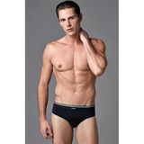 Eros Erkek Slip Boxer,%95 Pamuk%5 Elastan, Siyah, 2XL, İkili Paket