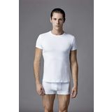 Eros Ers004 Compact O Yaka T-Shirt 2'Li Erkek Iç Çamaşırı Ve Iç Giyim, Beyaz (Beyaz 001), S (Üretici Ölçüsü: S)