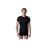 Eros Ers004 Compact O Yaka T-Shirt 2'Li Erkek Spor Atlet Ve İç Giyim, Siyah (Siyah 001), Xx-L (Üretici Ölçüsü: 2Xl)