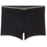 Eros Ers008 Compact Boxer 2'Li Erkek İç Çamaşırı Ve Giyim, Siyah (Siyah 001), S (Üretici Ölçüsü: S)