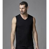 Eros Ers031 Kolsuz Erkek V Yaka Atlet (Ikili Paket) - Siyah - 2XL