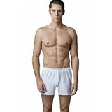Eros Ers033 Boxer 2'Li Erkek İç Çamaşırı Ve Giyim, Beyaz (Beyaz 001), X-L (Üretici Ölçüsü: Xl)