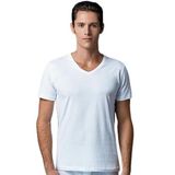 Eros ERS039 Erkek V Yaka T-Shirt Atlet (İkili Paket) - Beyaz
