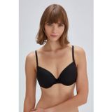 Eros ERSK120 Violet Badem Boş Cup Tek Sütyen, Siyah, 75B