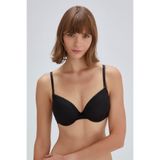 Eros ERSK120 Violet Badem Boş Cup Tek Sütyen - Siyah, 85b, ERERSK120-SIYAH-85D, SİYAH, Kadın
