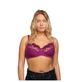 EROS Fiona Toparlayıcı Dantelli Sütyen, Mor, 80C