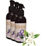 Eros Hologramlı Jasmin Erotic Massage Oil 120 Ml Yasemin Kokulu Masaj Yağı 3 Adet