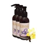 Eros Hologramlı Vanilla Massage Oil 120 Ml Vanilya Kokulu Masaj Yağı 3 Adet