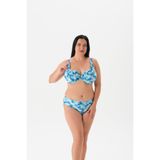 Eros Kadın Balenlı Toparlayıcı Bikini Takımı, Mint Yeşili, 52 Beden