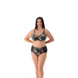 Eros Kadın Balenli Toparlayıcı Bikini Takımı, Siyah, 46 Beden
