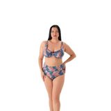 Eros Kadın Balenlı Toparlayıcı Bikini Takımı, Somon, 48 Beden