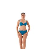 Eros Kadın Bikini Takımı, Kapli, Yeşil, 40 Beden