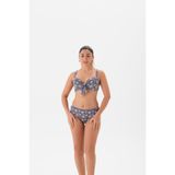 Eros Kadın Bikini Takımı, Lacivert, Kapli, 36 Beden