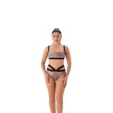 Eros Kadın Bralet Bikini Takımı, Leopar Desen, 42 Beden