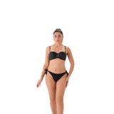 Eros Kadın Straplez Bikini Takımı, Siyah, 36 Beden
