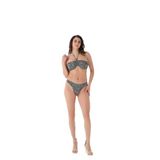 Eros Kadın Straplez Bikini Takımı, Yeşil, 38 Beden