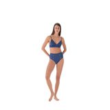 Eros Kadın Üçgen Bikini Takımı, İndigo, 38 Beden