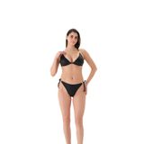 Eros Kadın Üçgen Bikini Takımı, Siyah, 36 Beden