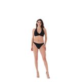 Eros Kadın Üçgen Geniş Bikini Takımı, Siyah, 36 Beden