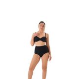 Eros Kadın Yüksek Bel Bikini Altı, 4511MM, Siyah, 38 Beden