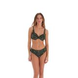 EROS Kaplı Sabit askılı 24SW85003EGB Kadın Bikini Takımı, Haki, 46