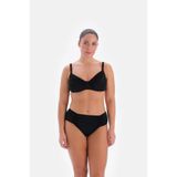 Eros Siyah 3237Bk Balenli Toparlayıcı Bikini Tk