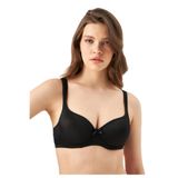 Eros Toparlayıcı kulaklı Boş cup Toparlayıcı Sütyen ESK01020 Kadın Sütyen, Siyah, 85D