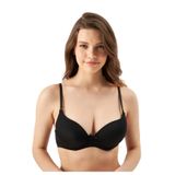 Eros Yarı push up Toparlayıcı Sütyen ESK01022 Kadın Sütyen, Siyah, 85B