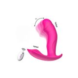 Erotica Cute M3 - Şarjlı Uzaktan Kumandalı Akıllı Isıtmalı G-Spot Ve Klitoris Uyarıcı Dalga Hareketli Giyile