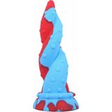 Erotica Myst Color Dildo Octopus Monster Yumuşak Kalın Realistik Yapay Penis