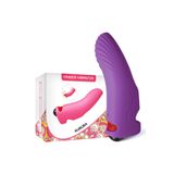 Erotica Prıme Toys Aurora Şarjlı G Nokta ve Klitoris Uyarıcı Parmağa Takılabilir Mini Vibratör - Mor