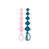 Erotix Satisfyer Love Beads Renkli Silikon Anal Toplar+Mini Vibratör