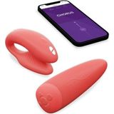Erox Chorus Crave Coral Kumanda ve Telefon ile Kontrol Edilebilen Giyilebilir Vibratör
